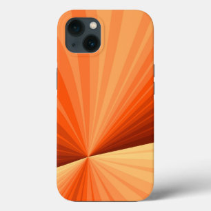 Case-Mate iPhone Case Moderne Abstrait Orange Rouge Vanille Graphique Fr