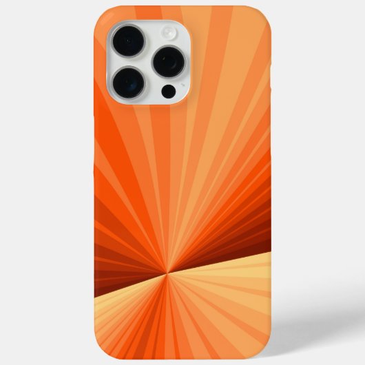 Coques Case-Mate iPhone Moderne Abstrait Orange Rouge Vanille Graphique Fr (Verso)