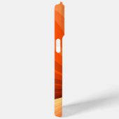 Coques Case-Mate iPhone Moderne Abstrait Orange Rouge Vanille Graphique Fr (Verso / Droite)
