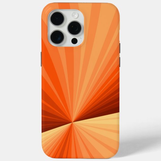 Coques Case-Mate iPhone Moderne Abstrait Orange Rouge Vanille Graphique Fr (Verso)