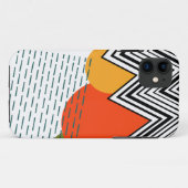 Coques Case-Mate iPhone Moderne Abstraite du milieu du siècle (Dos (Horizontal))