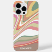 Coques Case-Mate iPhone Moderne Arc-en-ciel Abstrait Inspiritisme personna (Verso)