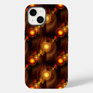 Coque Pour iPhone 14 Moderne Bohème Élégant Motif Artistique Abstrait D