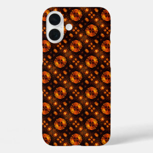 Coques iPhone 16 Plus Moderne Bohème Élégant Motif Artistique Abstrait O