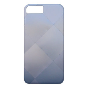 Case-Mate iPhone Case Moderne brillant À damiers métal bleu