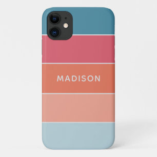 Case-Mate iPhone Case Moderne Chic Bloc de Couleurs Personnalisé Élégant