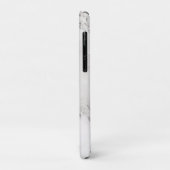 Coques Case-Mate iPhone Moderne Chic marbre gris blanc classique (Dos/Gauche)