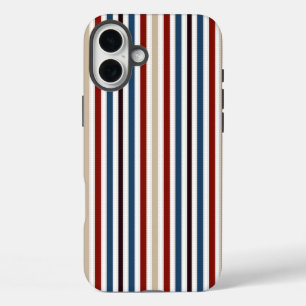 Coques iPhone 16 Plus  Moderne Chic Rayé