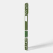Coques Case-Mate iPhone Moderne Chic Sage Green Parties scintillant Sparkl (Verso / Droite)