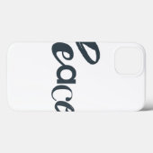 Coques Case-Mate iPhone Moderne, créatif, urbain, design simple de Paix (Verso (horizontal))