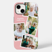 Coques Case-Mate iPhone Moderne design multi photo famille électronique (Verso)