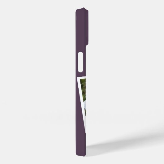 Coques Case-Mate iPhone Moderne design multi photo famille violet (Verso / Droite)