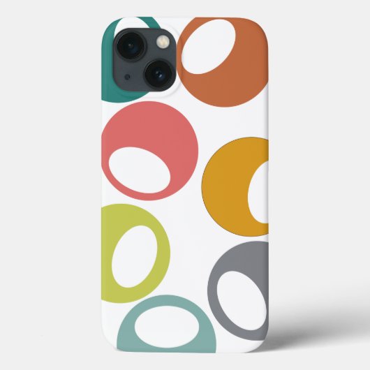 Coques Case-Mate iPhone Moderne du milieu du siècle (Verso)