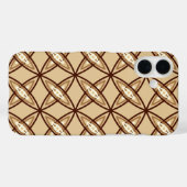 Coques Case-Mate iPhone Moderne du milieu du siècle imprimé atomique - Cam (Verso (horizontal))