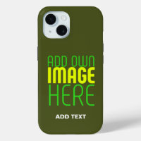 MODERNE ÉDITABLE ARMÉE VERT IMAGE MODÈLE TEXTE