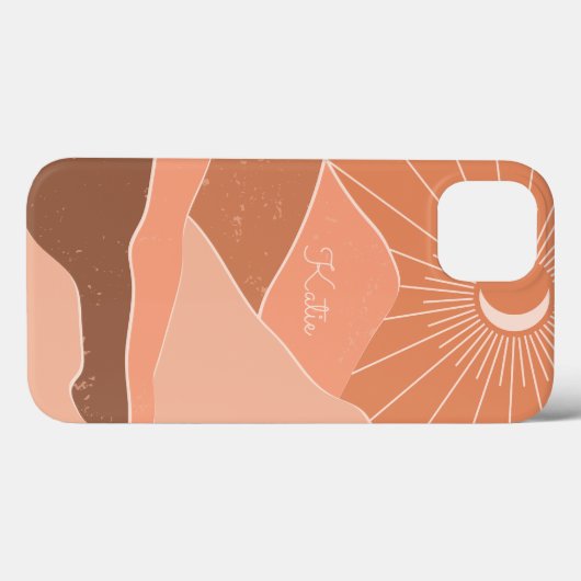 Coques Case-Mate iPhone Moderne Elegant Boho Girly (Verso (horizontal))