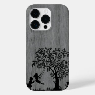 Coque Pour iPhone 14 Pro Moderne élégant bois personnalisé - bois