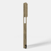 Coques Case-Mate iPhone Moderne élégant bois personnalisé - bois (Verso / Droite)