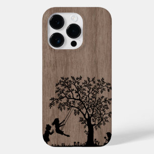 Coque Pour iPhone 14 Pro Moderne élégant bois personnalisé - bois