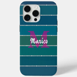 Coque iPhone 15 Pro Max Moderne élégant mignon simple brillant