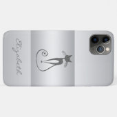 Coques Case-Mate iPhone Moderne Élégante Féminine, Chat (Dos (Horizontal))