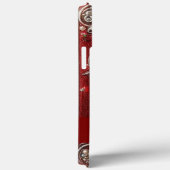 Coques Case-Mate iPhone Moderne élégantes perles rouges et vertes pour la (Verso / Droite)