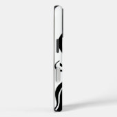 Coques Case-Mate iPhone Moderne, Employé, Noir&blanc (Verso / Droite)