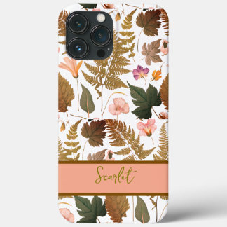 Case-Mate iPhone Case Moderne et élégant feuille de printemps bohème