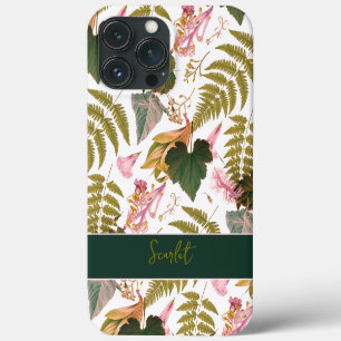Case-Mate iPhone Case Moderne et élégant feuilles de printemps vert et f