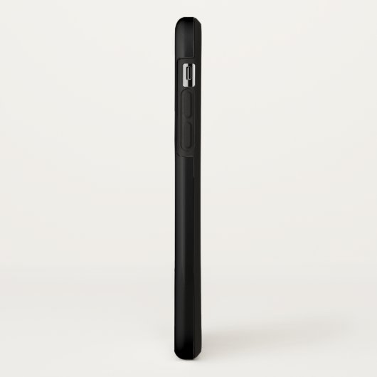 COQUES Case-Mate iPhone MODERNE ET MODERNE PERSONNALISABLE NOIR VÉRIFIÉ (Dos/Gauche)