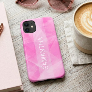 Case-Mate iPhone Case Moderne Féminin Rose Aquarelle Élégant