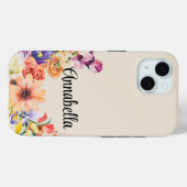 Coques Case-Mate iPhone Moderne Fille élégant (Verso (horizontal))