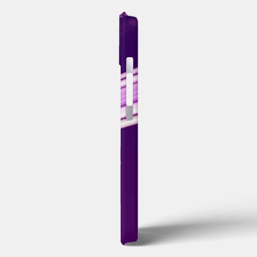 Coques Case-Mate iPhone Moderne Fille violet élégant (Verso / Gauche)