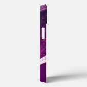 Coques Case-Mate iPhone Moderne Fille violet élégant (Verso / Droite)