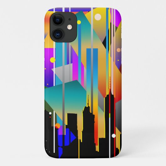 Coques Case-Mate iPhone Moderne Formes Géométriques Abstraites de New York (Dos)
