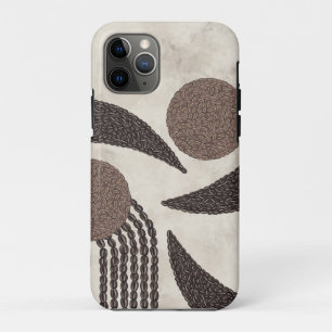 Case-Mate iPhone Case Moderne haricots de café biologiques - Géométriqu