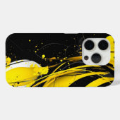 Coques Case-Mate iPhone Moderne i téléphone Carré moutarde jaune Tons (Verso (horizontal))