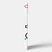 Coques Case-Mate iPhone Moderne, ludique, cool, tendance, Memphis géométri (Verso / Droite)