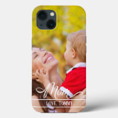 Coques Case-Mate iPhone Moderne maman Stylish Photo tendance (Verso)