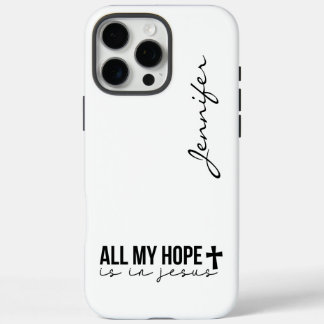 Coques iPhone 16 Pro Max Moderne minimaliste foi spirituelle iPhone