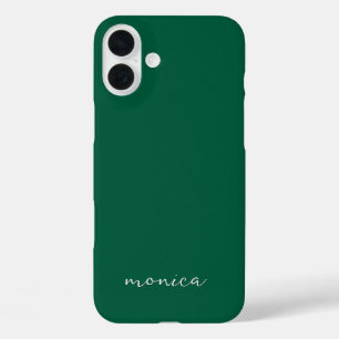 Coques iPhone 16 Plus Moderne minimaliste manuscrit Chasseur de script v