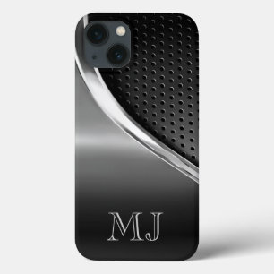 Etui iPhone Case-Mate Moderne Monogramme au Look Métallisé