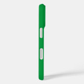 Coques Case-Mate iPhone Moderne Monogramme Chic Vert Or élégant minimalist (Verso / Droite)