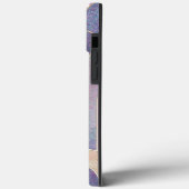 Coques Case-Mate iPhone Moderne Monogramme de Ligne Rétro Élégant (Verso / Gauche)