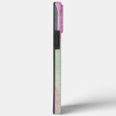 Coques Case-Mate iPhone Moderne Monogramme de Ligne Rétro Élégant (Verso / Droite)
