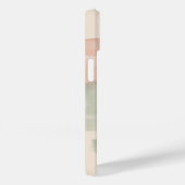 Coques Case-Mate iPhone Moderne monogrammée feminine aquarelle rose girly (Verso / Droite)