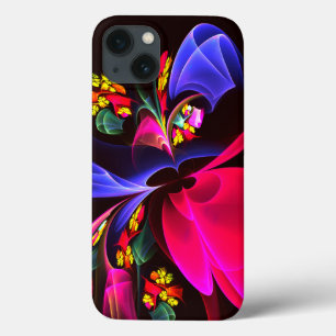 Case-Mate iPhone Case Moderne motif abstrait floral coloré d'art #06