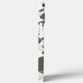 Coques Case-Mate iPhone Moderne Personnalisé Chic vert Eucalyptus motif (Verso / Droite)