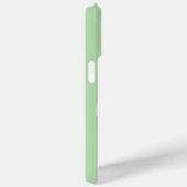Coques Case-Mate iPhone Moderne personnalisé Dr Nom Date Vert foncé (Verso / Droite)