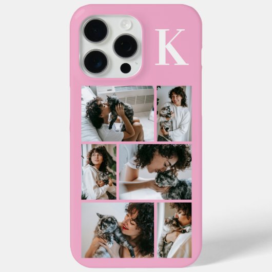 Coques Case-Mate iPhone Moderne Photo Rose 6 Animaux de Compagnie (Verso)
